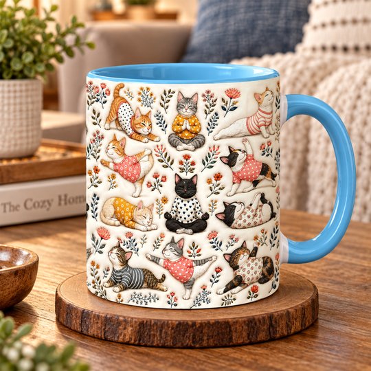 Cat Accent Edge-to-Edge Mug CM26100842