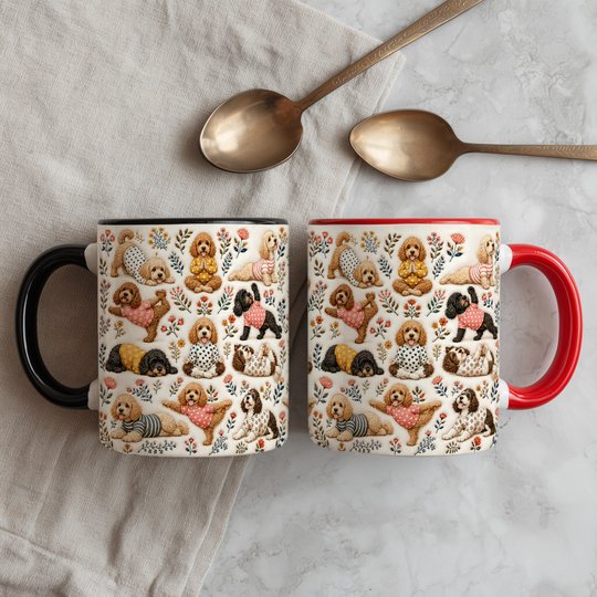 Cockapoo Accent Edge-to-Edge Mug CM26100848
