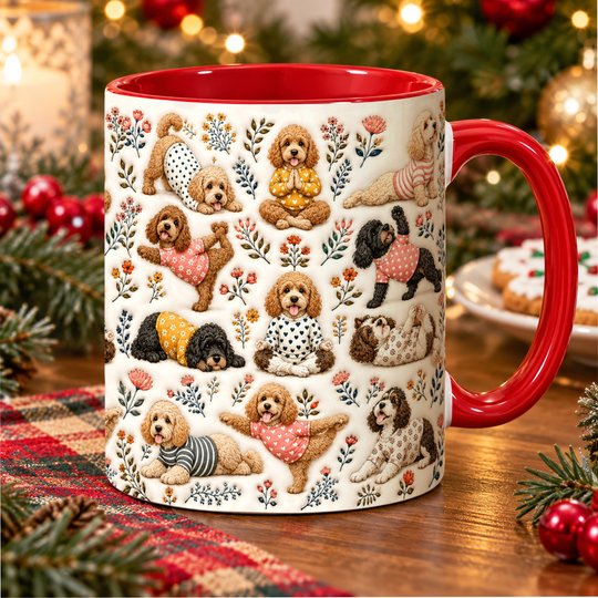 Cockapoo Accent Edge-to-Edge Mug CM26100848