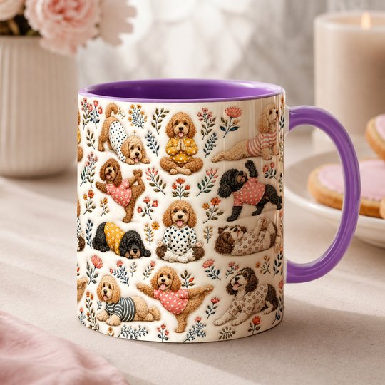 Cockapoo Accent Edge-to-Edge Mug CM26100848