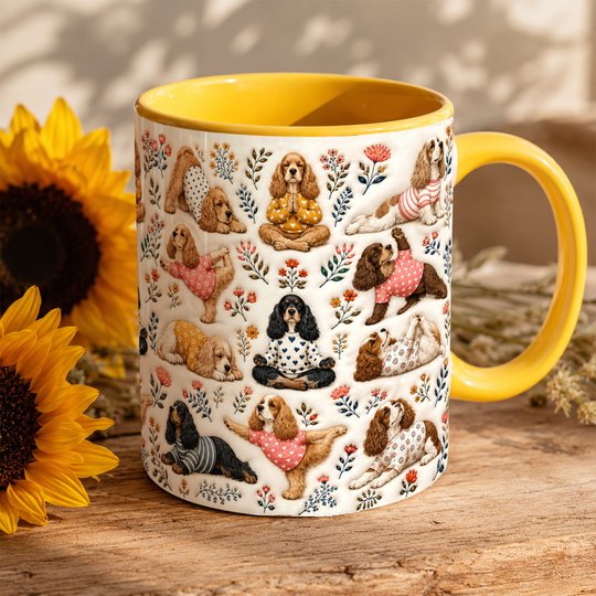 Cocker Spaniel Accent Edge-to-Edge Mug CM26100849