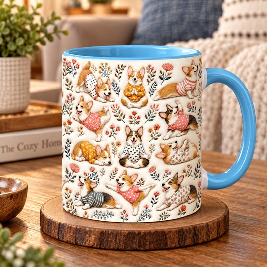 Corgi Accent Edge-to-Edge Mug CM26100850