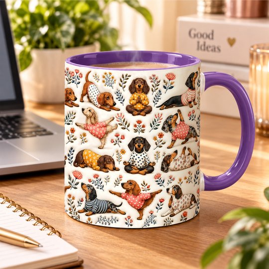 Dachshund Accent Edge-to-Edge Mug CM26100851