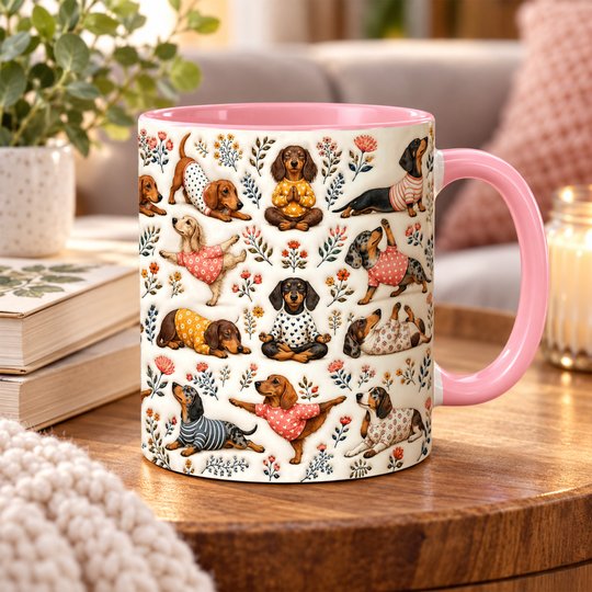 Dachshund Accent Edge-to-Edge Mug CM26100851