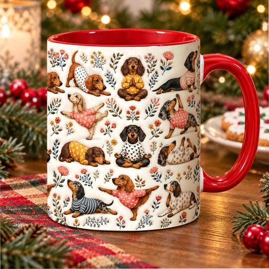 Dachshund Accent Edge-to-Edge Mug CM26100851