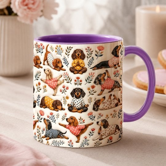 Dachshund Accent Edge-to-Edge Mug CM26100851