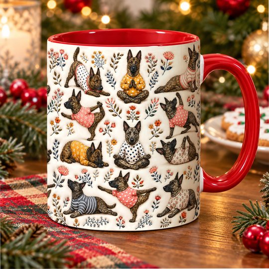 Dutch Shepherd Accent Edge-to-Edge Mug CM26100854