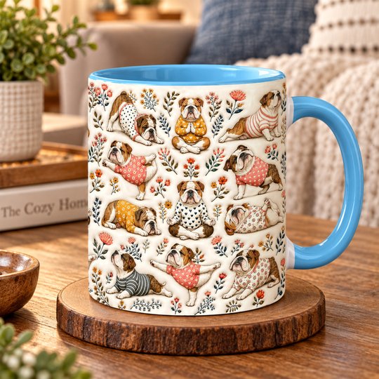 English Bulldog Accent Edge-to-Edge Mug CM26100856