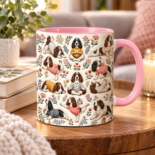 English Springer Spaniel Accent Edge-to-Edge Mug CM26100858