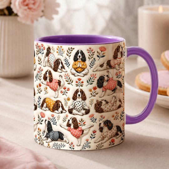 English Springer Spaniel Accent Edge-to-Edge Mug CM26100858