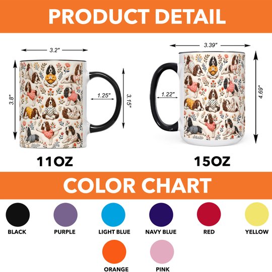 English Springer Spaniel Accent Edge-to-Edge Mug CM26100858