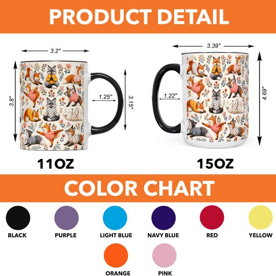Fox Accent Edge-to-Edge Mug CM26100859