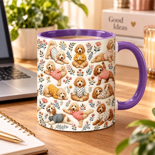 Goldendoodle Accent Edge-to-Edge Mug CM26100862