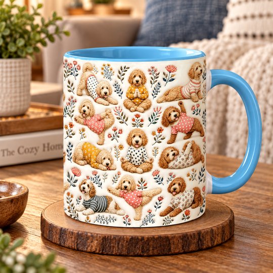 Goldendoodle Accent Edge-to-Edge Mug CM26100862