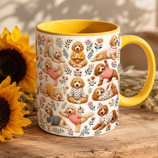 Goldendoodle Accent Edge-to-Edge Mug CM26100862