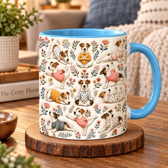 Jack Russell Terrier Accent Edge-to-Edge Mug CM26100866