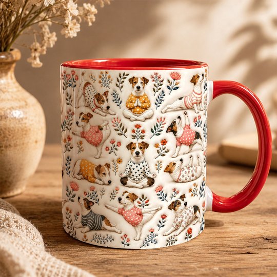 Jack Russell Terrier Accent Edge-to-Edge Mug CM26100866