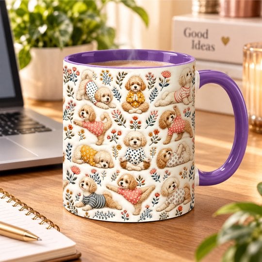 Maltipoo Accent Edge-to-Edge Mug CM26100869