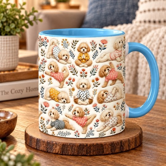 Maltipoo Accent Edge-to-Edge Mug CM26100869
