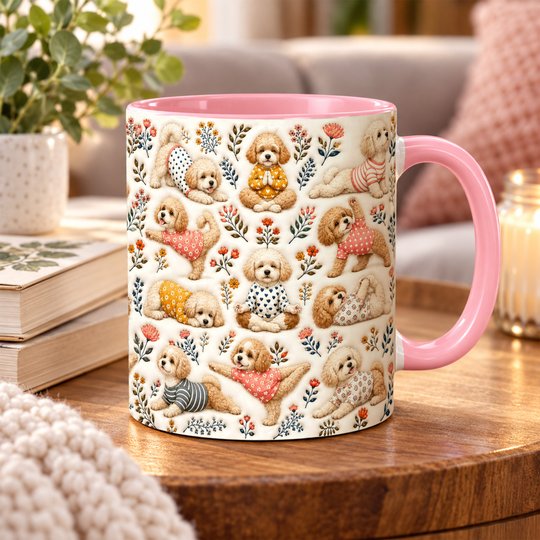 Maltipoo Accent Edge-to-Edge Mug CM26100869
