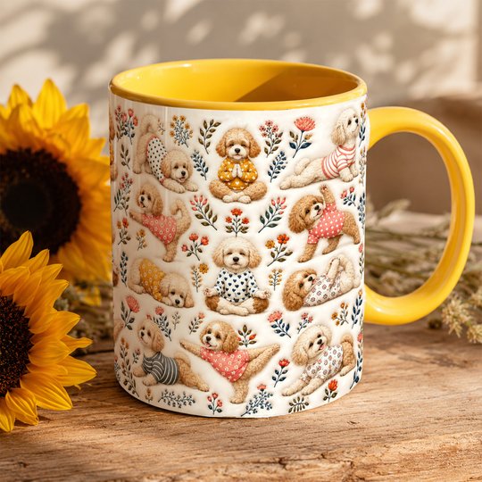 Maltipoo Accent Edge-to-Edge Mug CM26100869