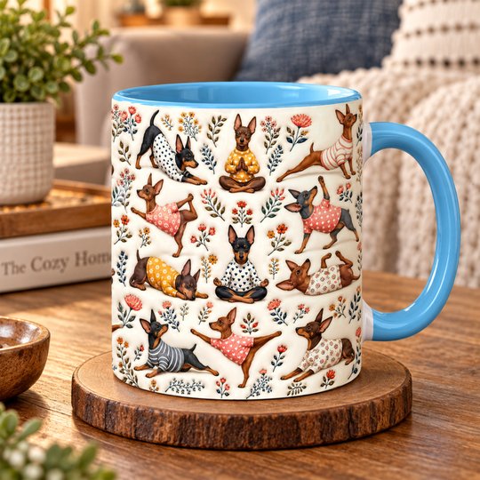 Miniature Pinscher Accent Edge-to-Edge Mug CM26100870