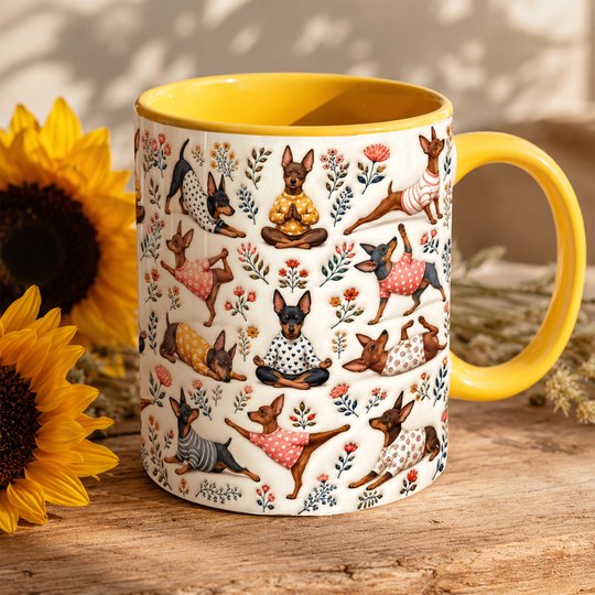 Miniature Pinscher Accent Edge-to-Edge Mug CM26100870