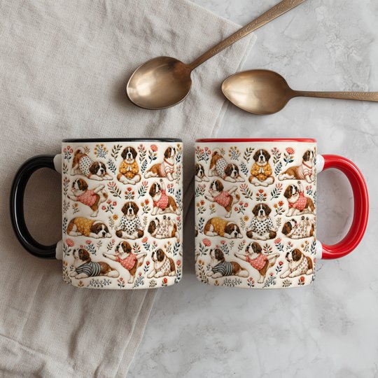 Saint Bernard Accent Edge-to-Edge Mug CM26100878