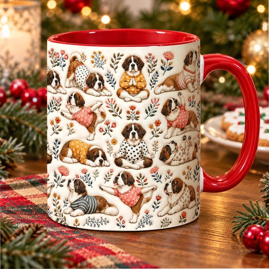 Saint Bernard Accent Edge-to-Edge Mug CM26100878