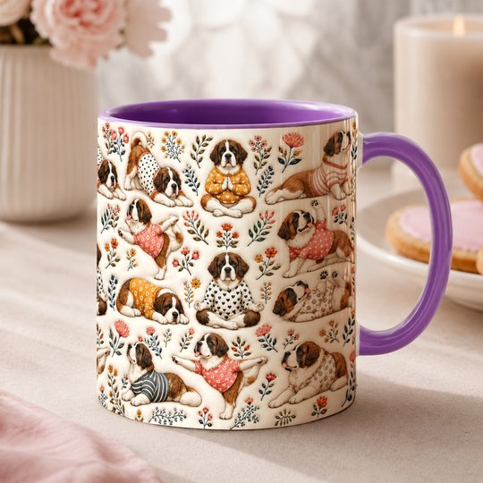 Saint Bernard Accent Edge-to-Edge Mug CM26100878