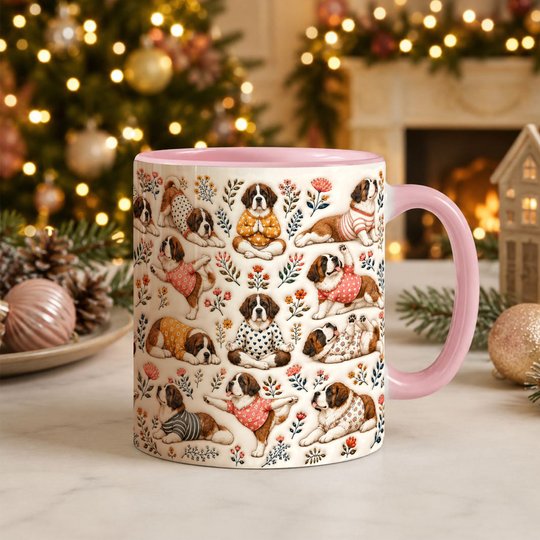 Saint Bernard Accent Edge-to-Edge Mug CM26100878