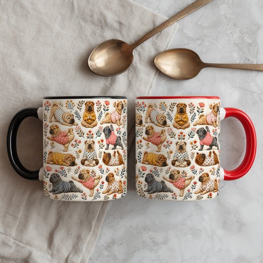 Shar Pei Accent Edge-to-Edge Mug CM26100880