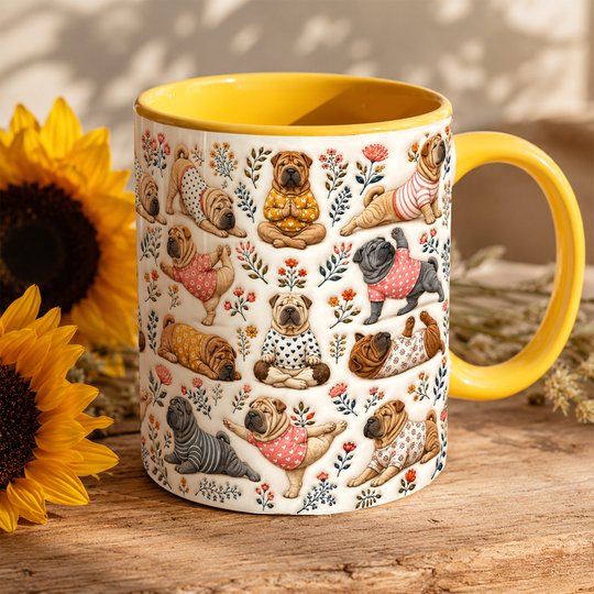 Shar Pei Accent Edge-to-Edge Mug CM26100880