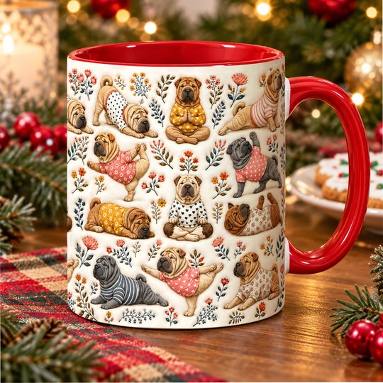 Shar Pei Accent Edge-to-Edge Mug CM26100880