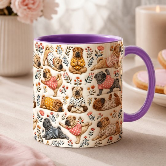 Shar Pei Accent Edge-to-Edge Mug CM26100880