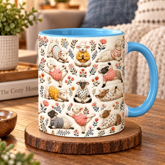 Sheep Accent Edge-to-Edge Mug CM26100881