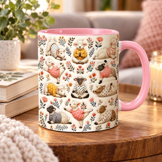 Sheep Accent Edge-to-Edge Mug CM26100881