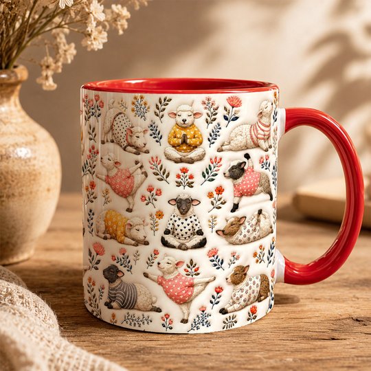 Sheep Accent Edge-to-Edge Mug CM26100881