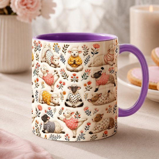 Sheep Accent Edge-to-Edge Mug CM26100881