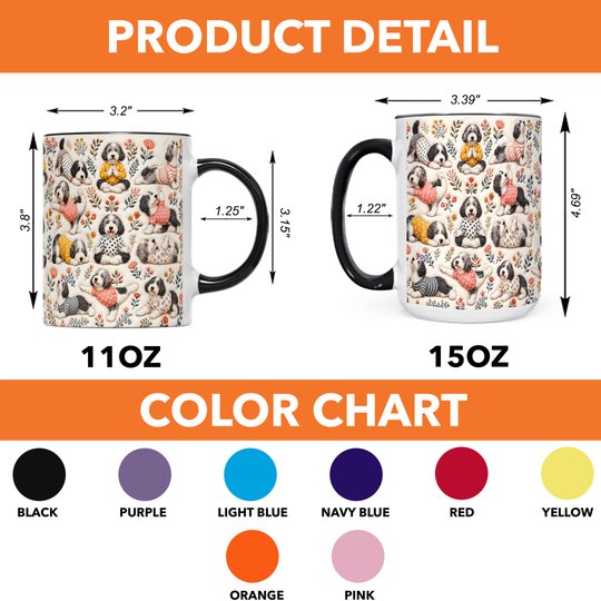 Sheepadoodle Accent Edge-to-Edge Mug CM26100882