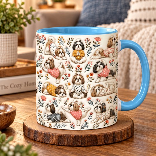 Shih Tzu Accent Edge-to-Edge Mug CM26100884