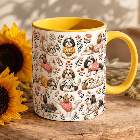 Shih Tzu Accent Edge-to-Edge Mug CM26100884