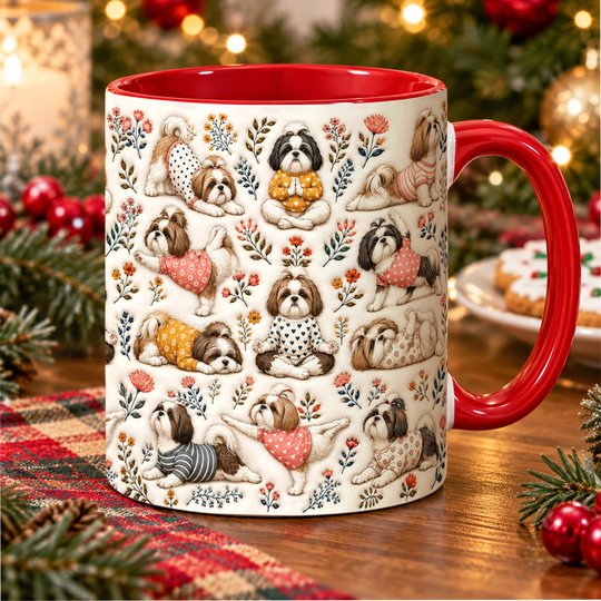 Shih Tzu Accent Edge-to-Edge Mug CM26100884