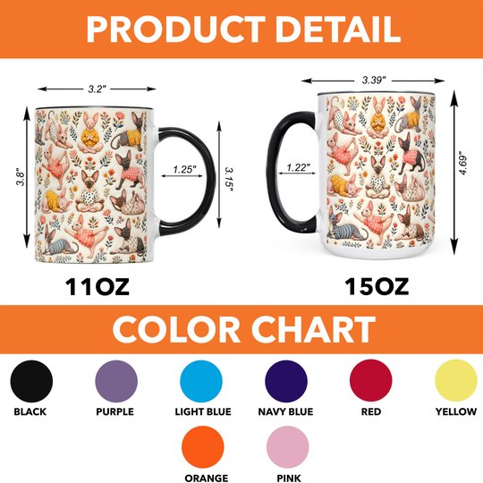 Sphynx Cat Accent Edge-to-Edge Mug CM26100885