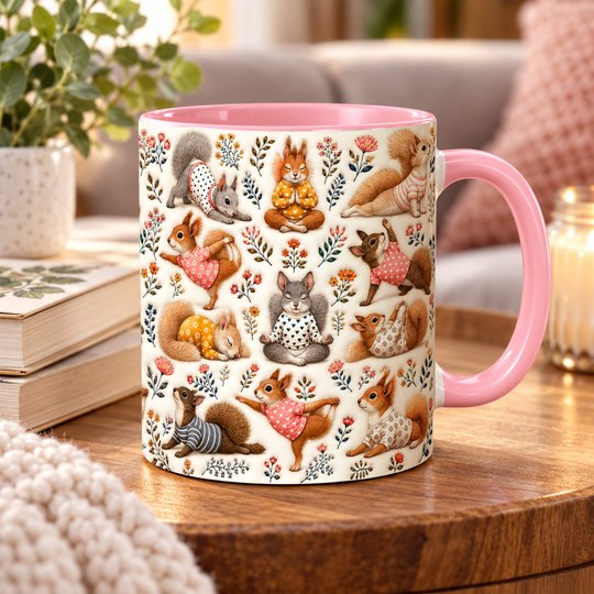 Squirrel Accent Edge-to-Edge Mug CM26100886