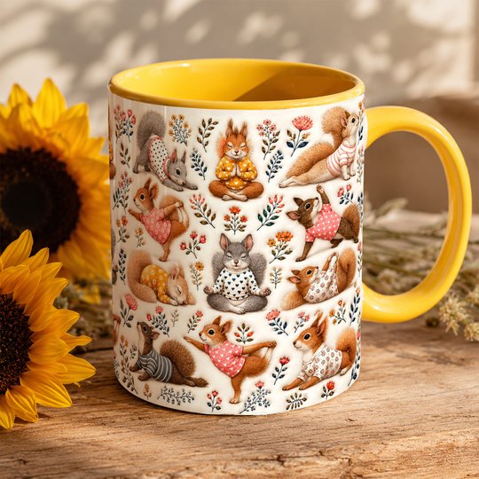 Squirrel Accent Edge-to-Edge Mug CM26100886