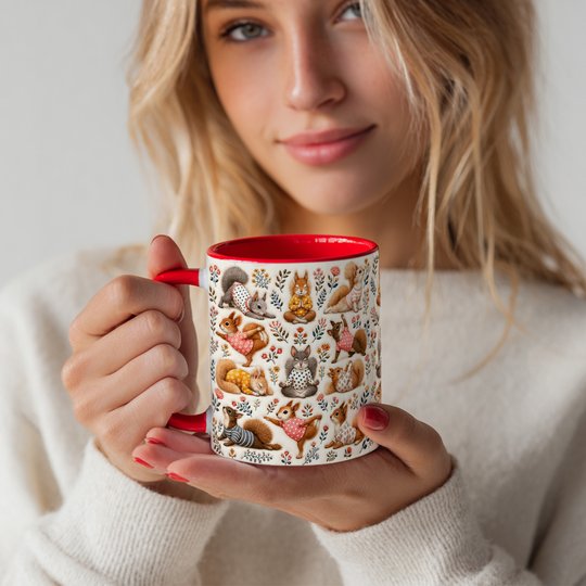 Squirrel Accent Edge-to-Edge Mug CM26100886