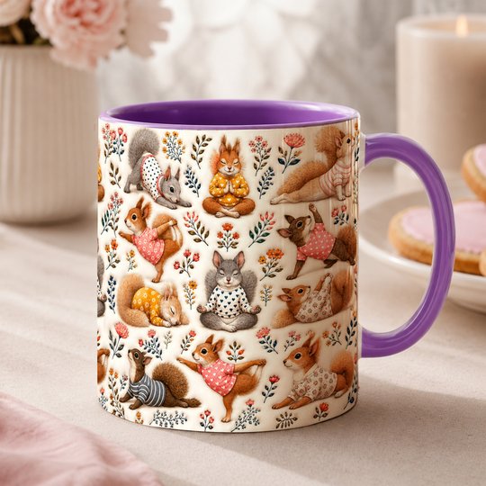 Squirrel Accent Edge-to-Edge Mug CM26100886