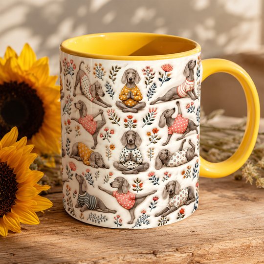Weimaraner Accent Edge-to-Edge Mug CM26100890