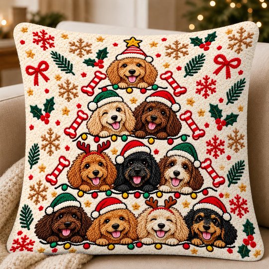 Labradoodle Pillow THPI26101255